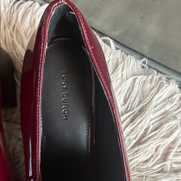 Tory Burch Burgundy Loafers - Picture 11 of 11